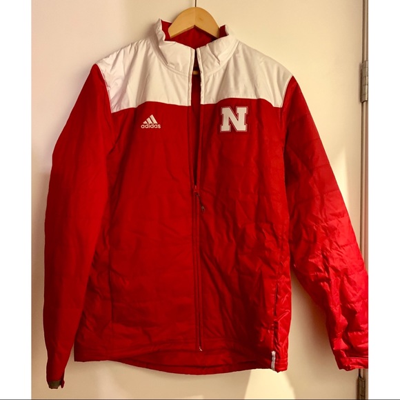 nebraska adidas jacket